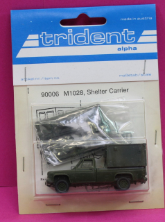 Trident M 1028 Shelter Carrier (1 St.) 1:87 Trident Alpha 90006